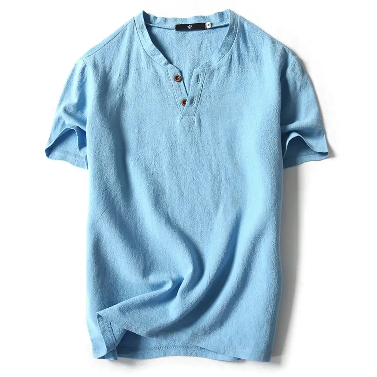 Linen Short Sleeve Casual Shirt additional product view