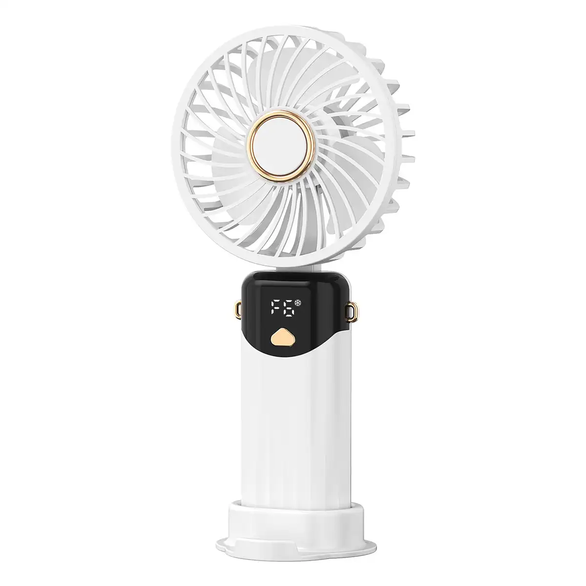 Portable 5000mAh Rechargeable Neck Fan product close-up