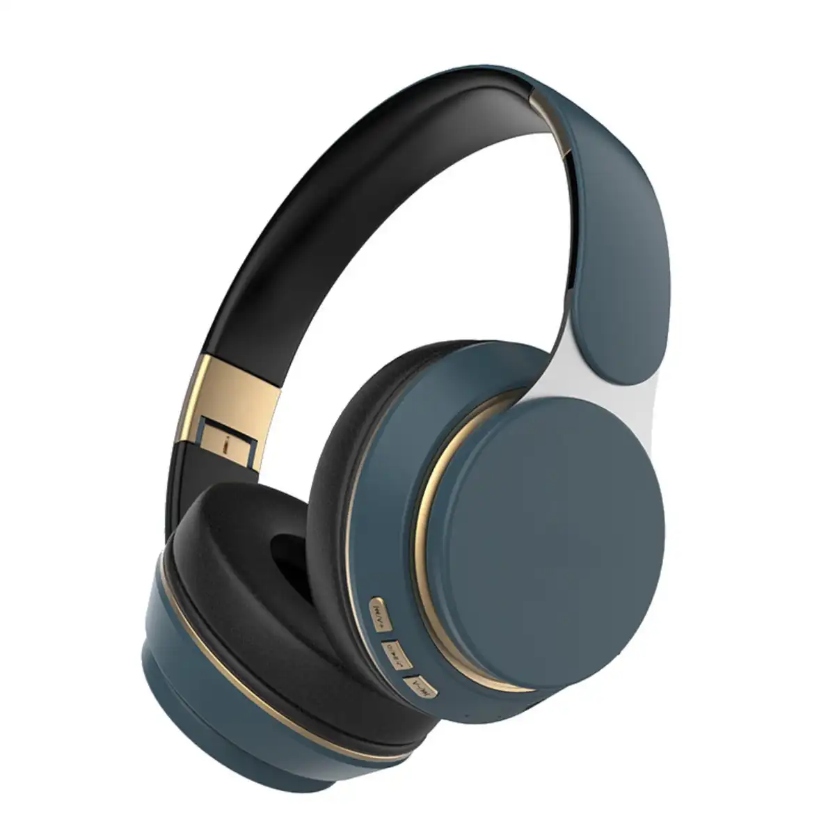 Bluetooth Folding Stereo Headset product with accessories
