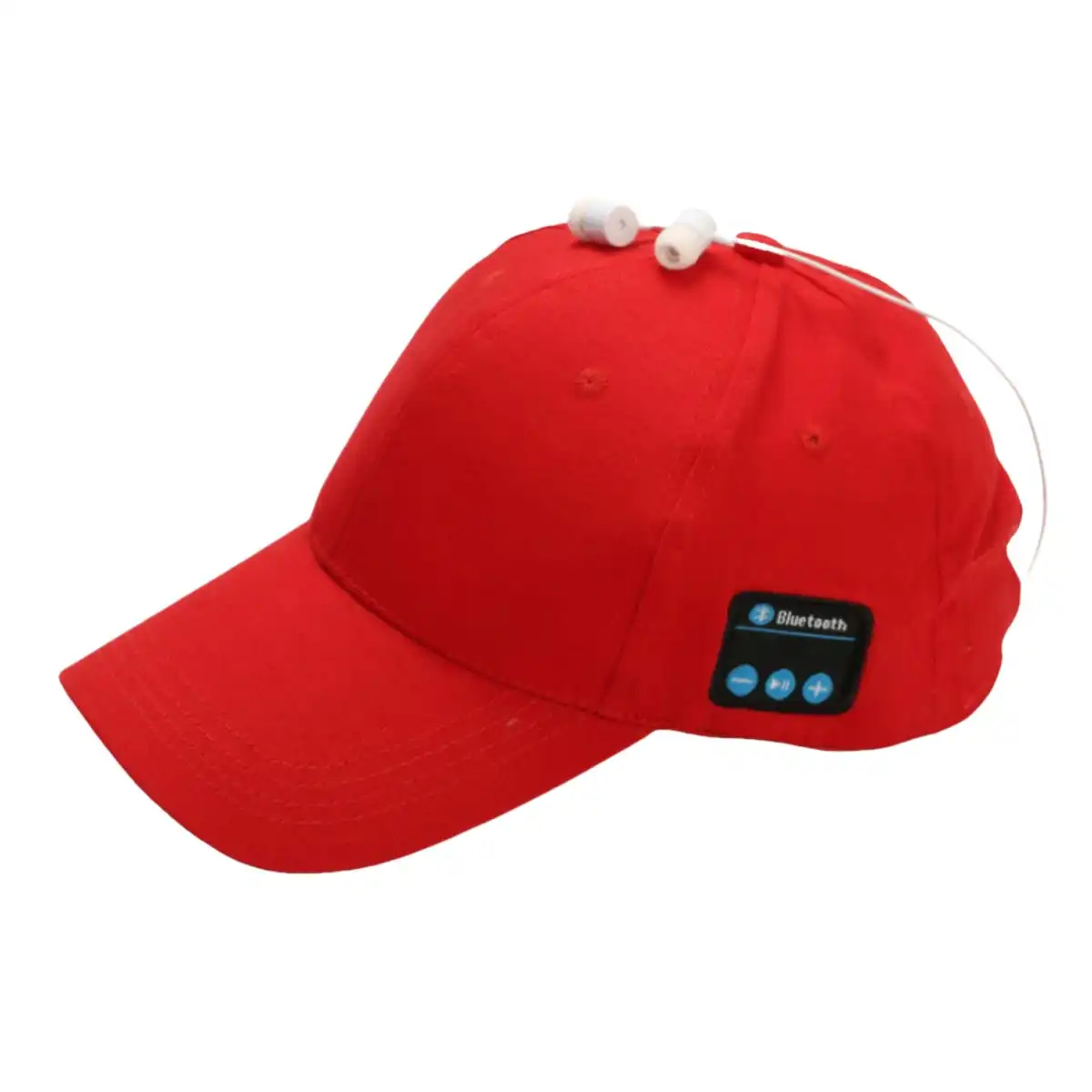 Bluetooth Music Cap Hat product with accessories
