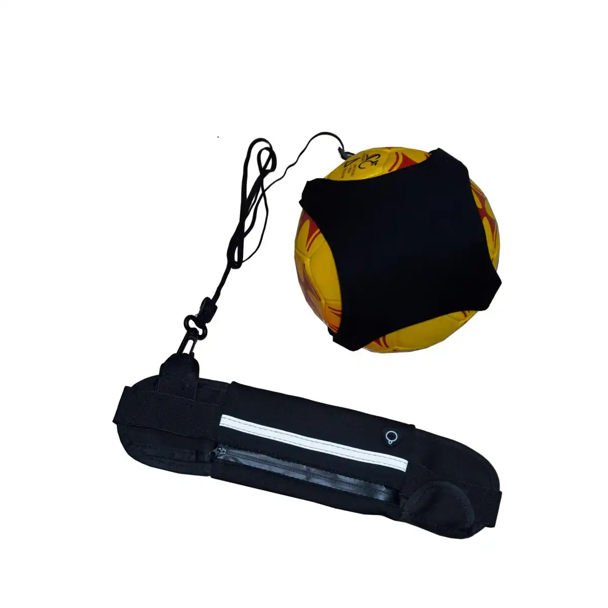 Soccer Training Belt with Ball Tether product with accessories