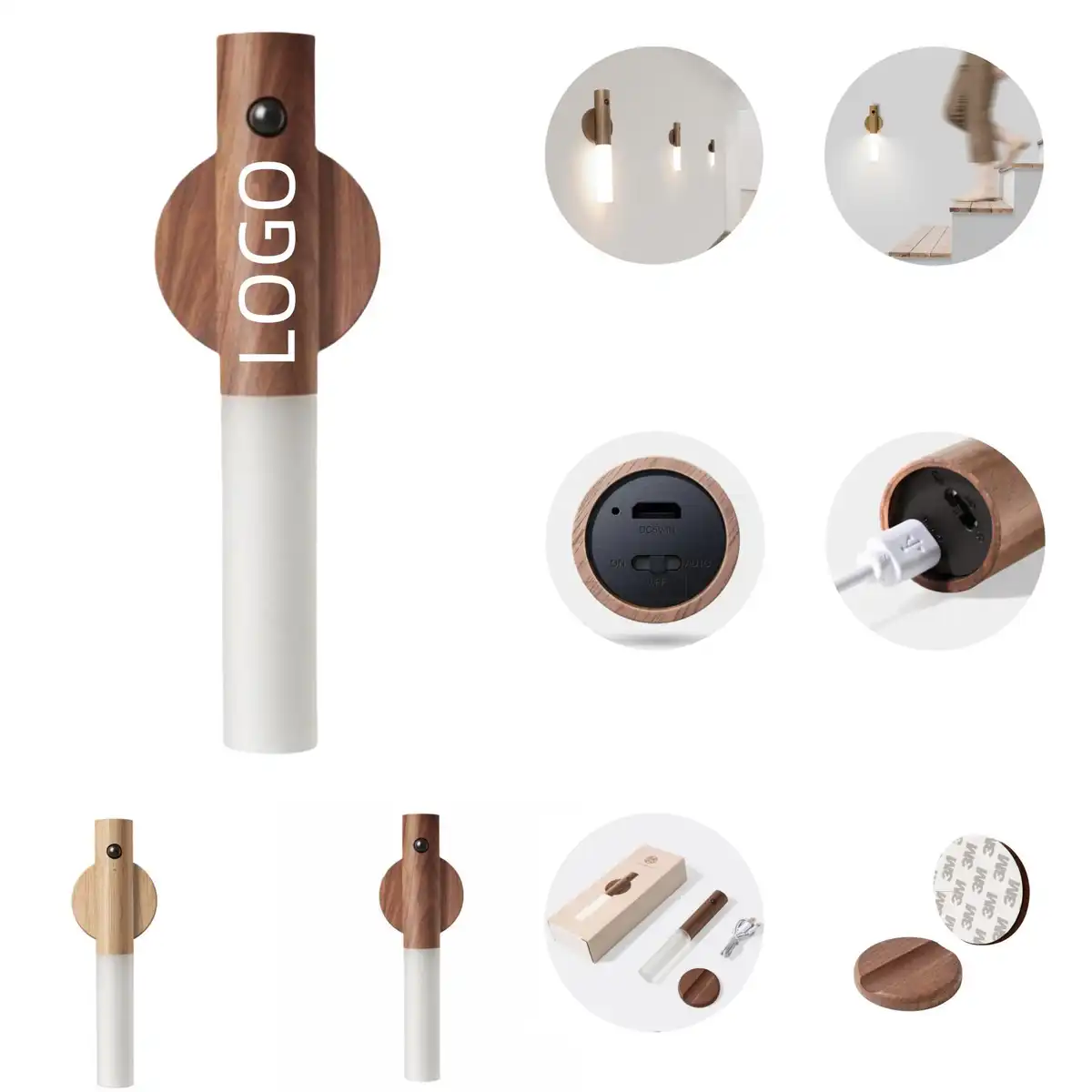 Motion Activated Rechargeable Night Light