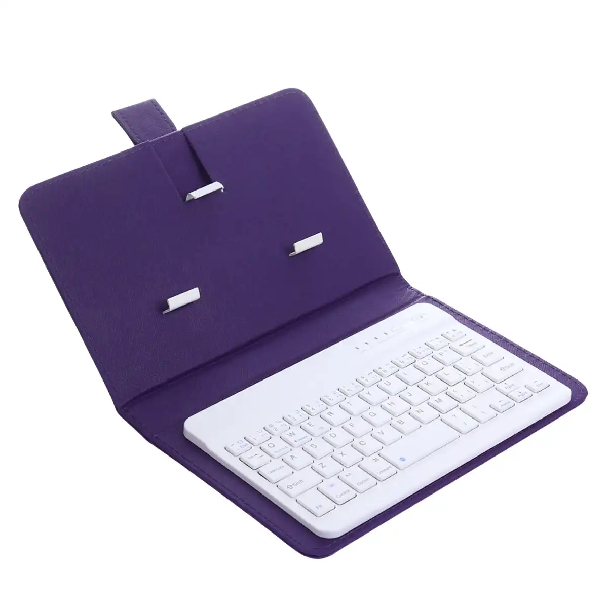 Leather Bluetooth Keyboard Folio product close-up