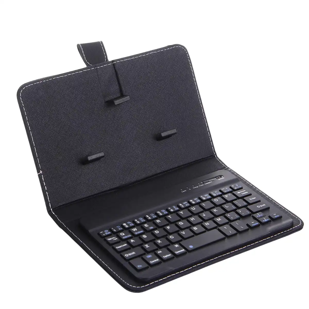 Leather Bluetooth Keyboard Folio product in use