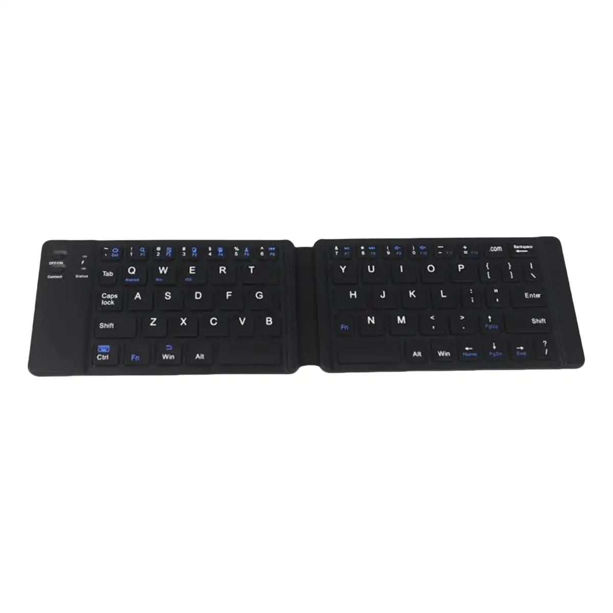Compact Folding Bluetooth Keyboard alternate product angle