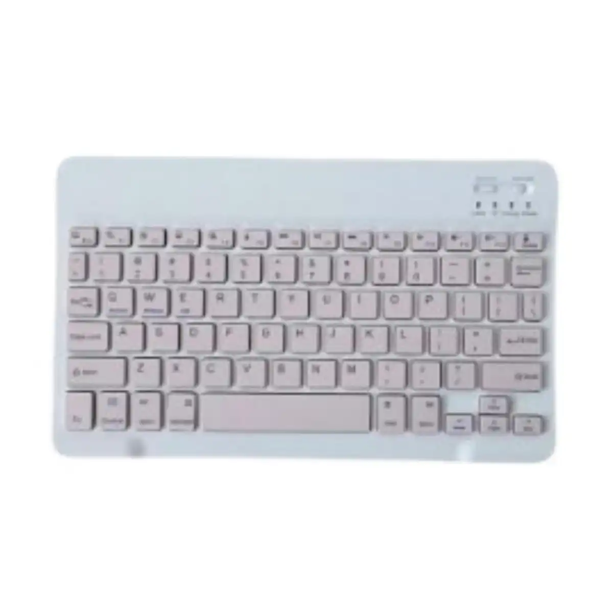 Bluetooth Keyboard Portable Rechargeable custom logo imprint view