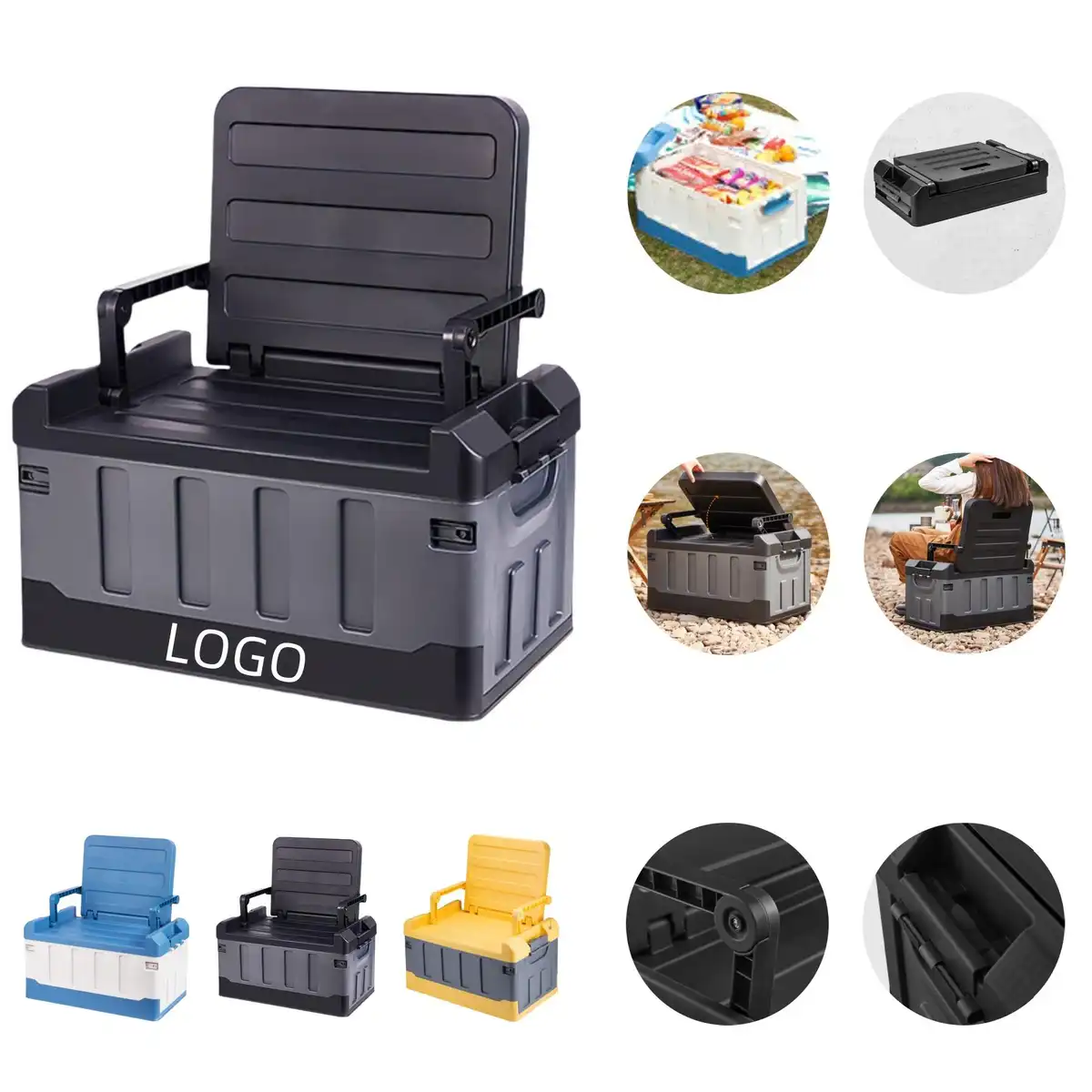 Foldable Seat Storage Organizer