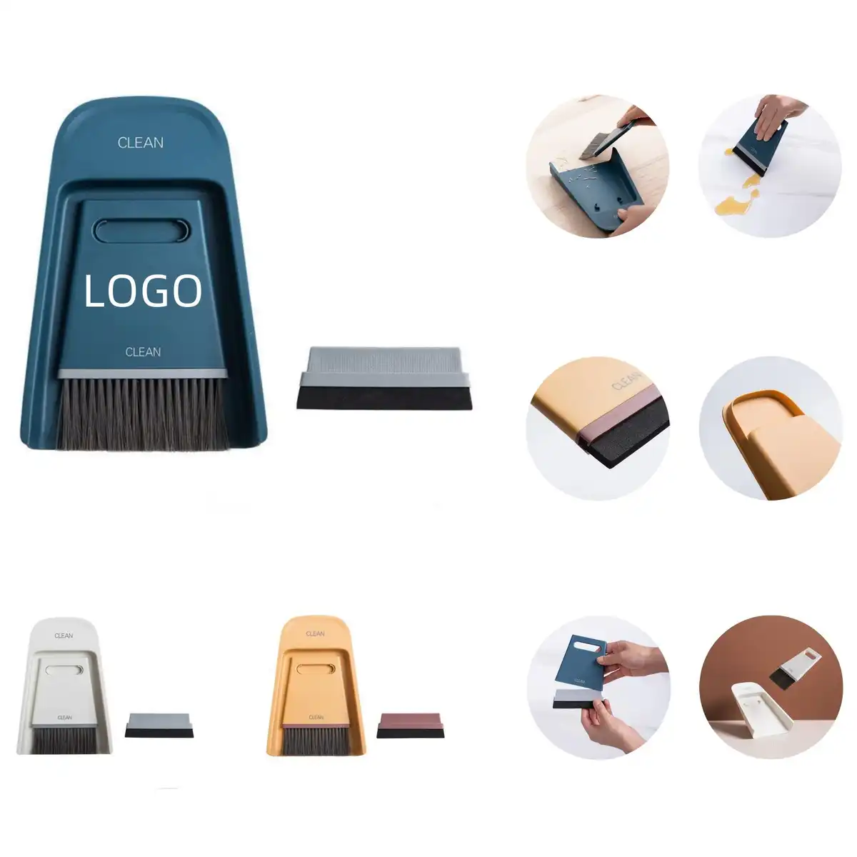 Compact Cleaning Brush Set