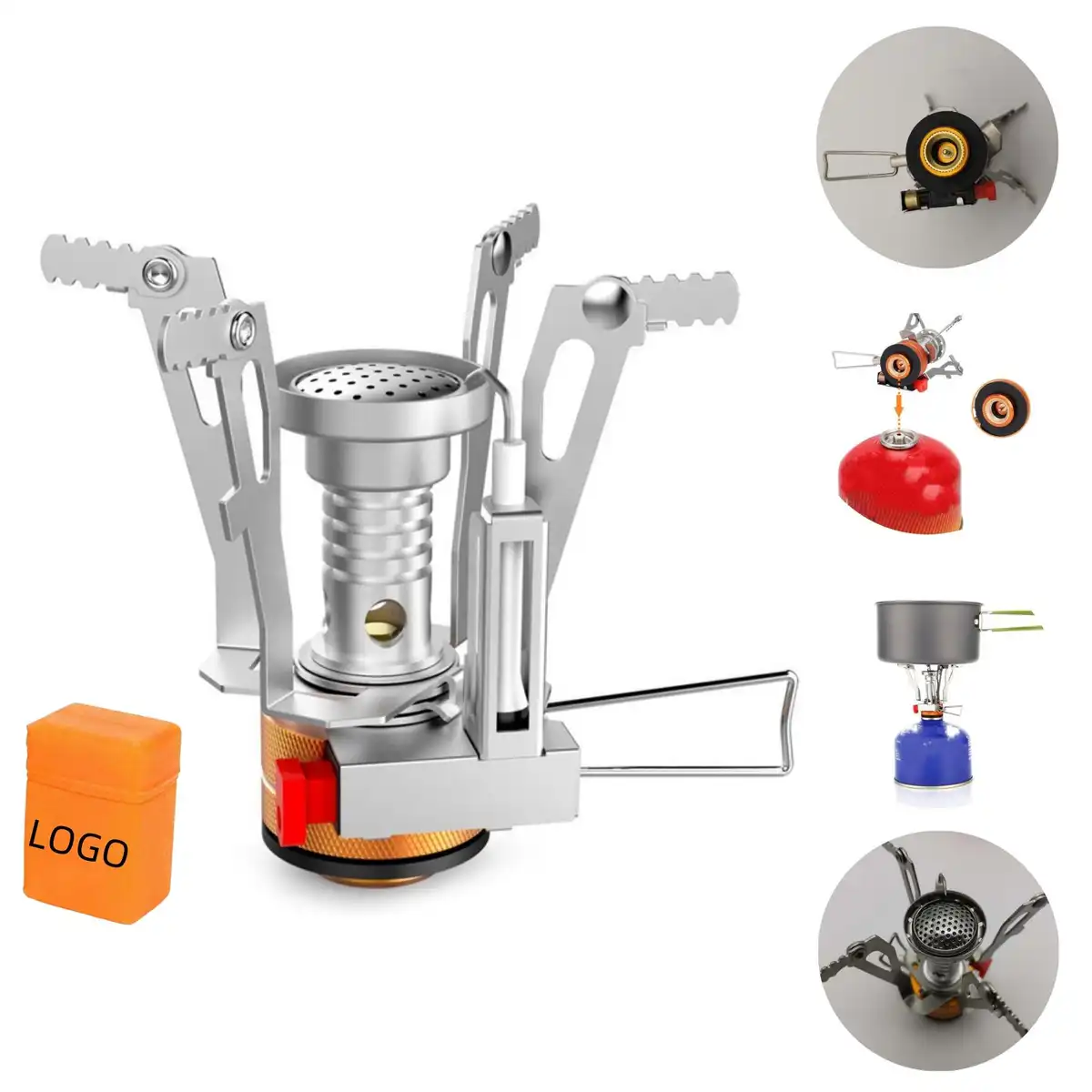 Lightweight Foldable Camping Stove Burner