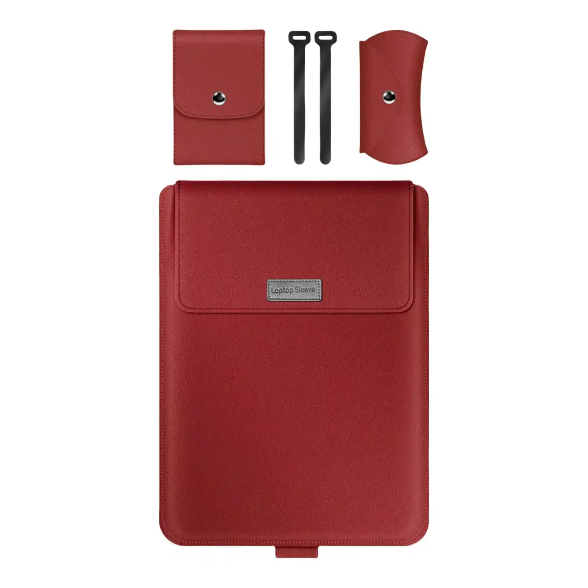 PU Leather Laptop Bag with Magnetic Stand product detail view