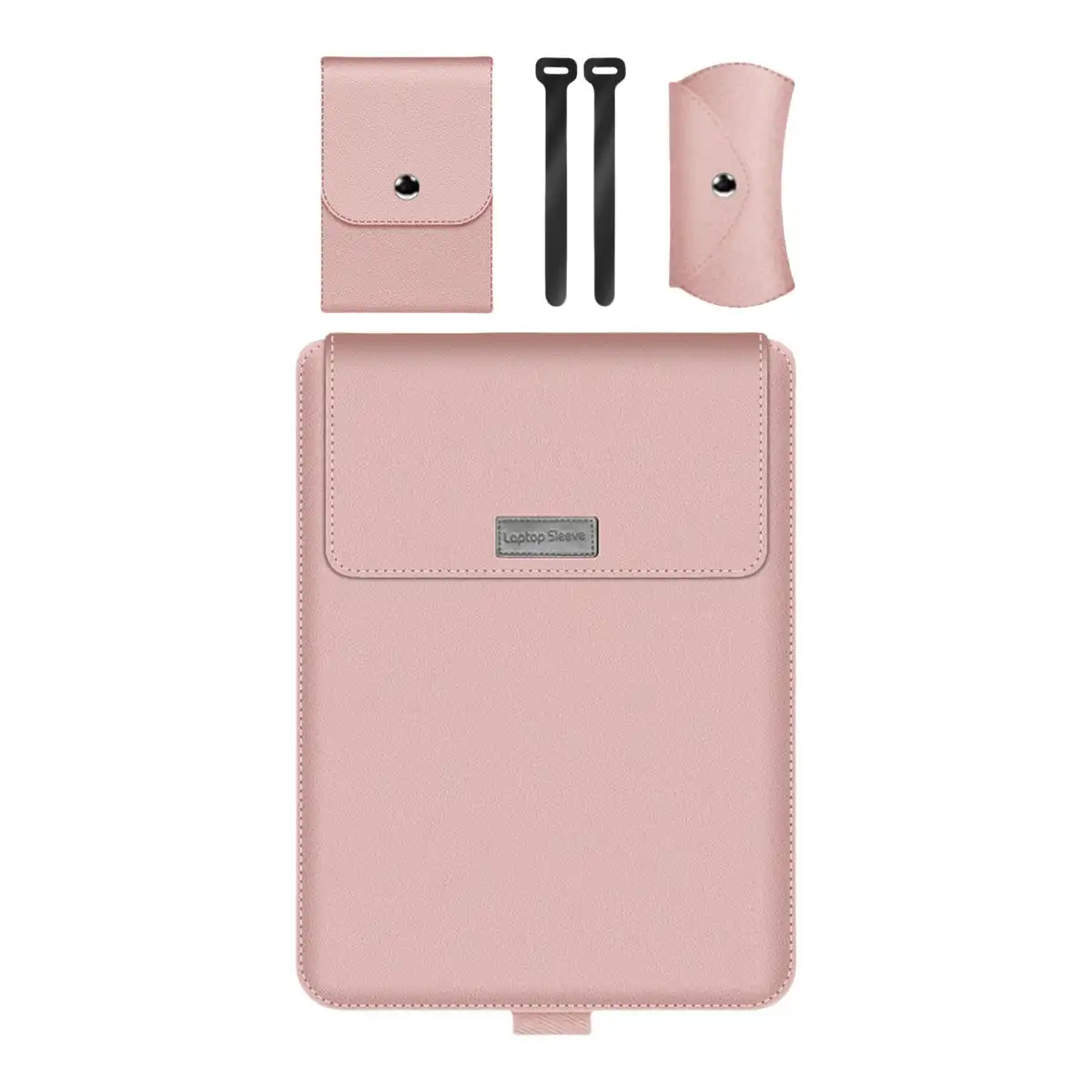 PU Leather Laptop Bag with Magnetic Stand alternate product angle