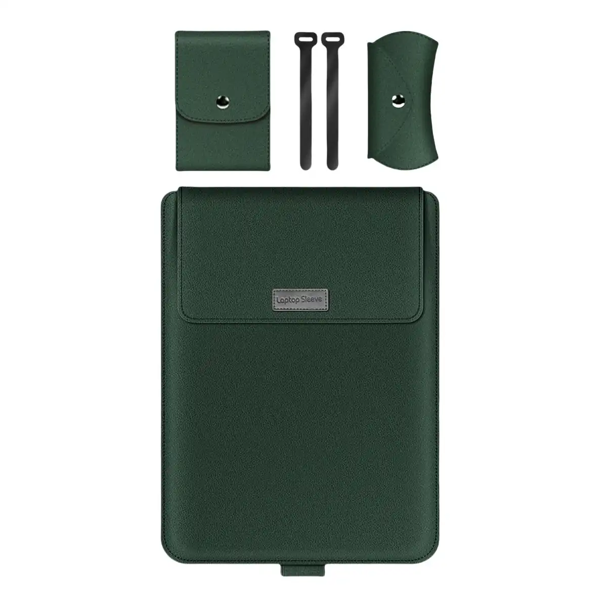 PU Leather Laptop Bag with Magnetic Stand product close-up