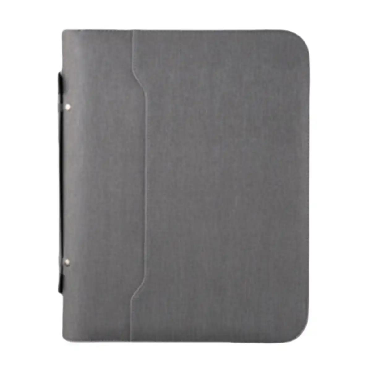 PU Leather Zip Portfolio Organizer product detail view