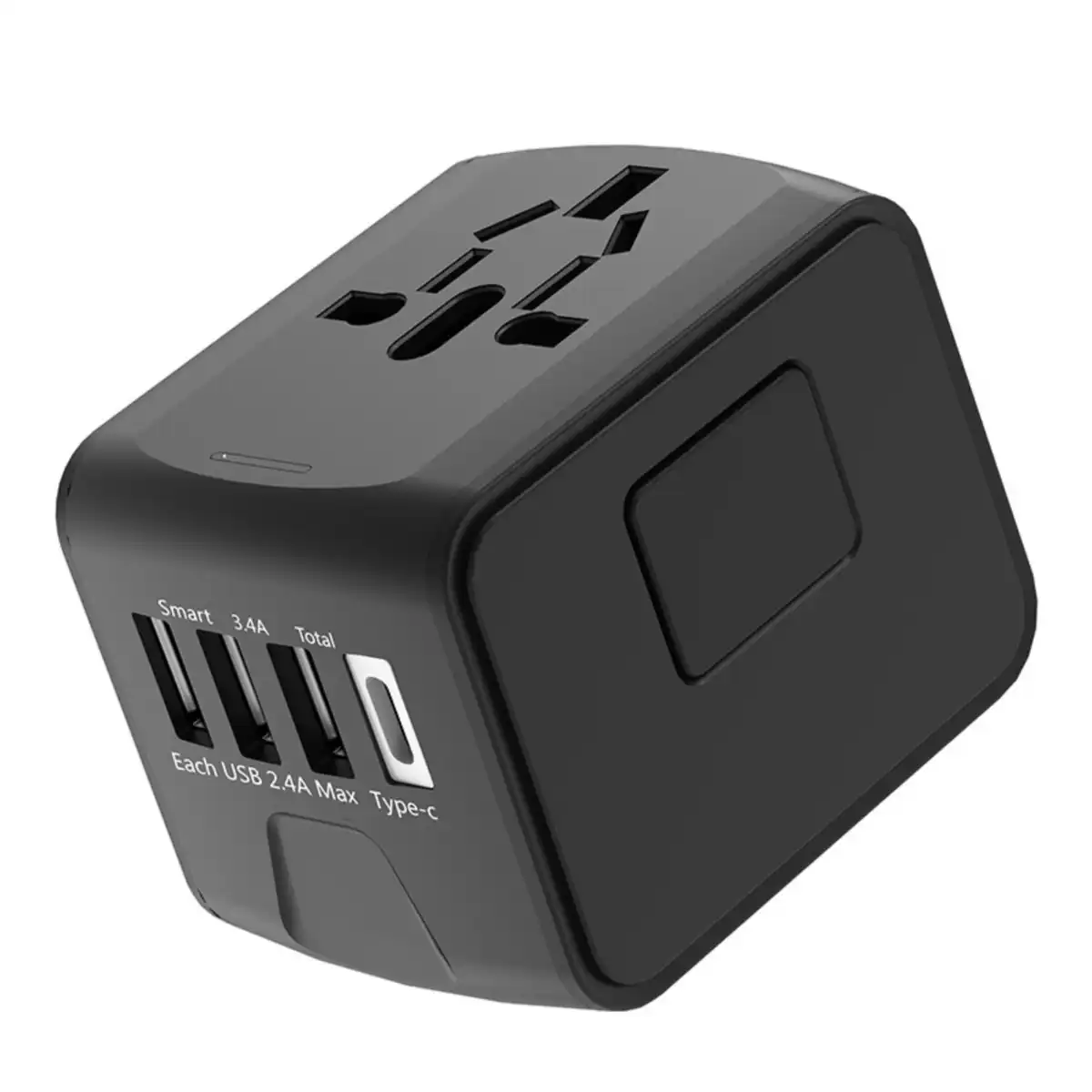 Global Plug Adapter with USB Ports additional product view
