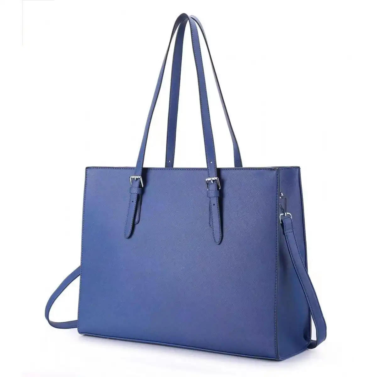 Waterproof Leather Laptop Tote alternate product angle
