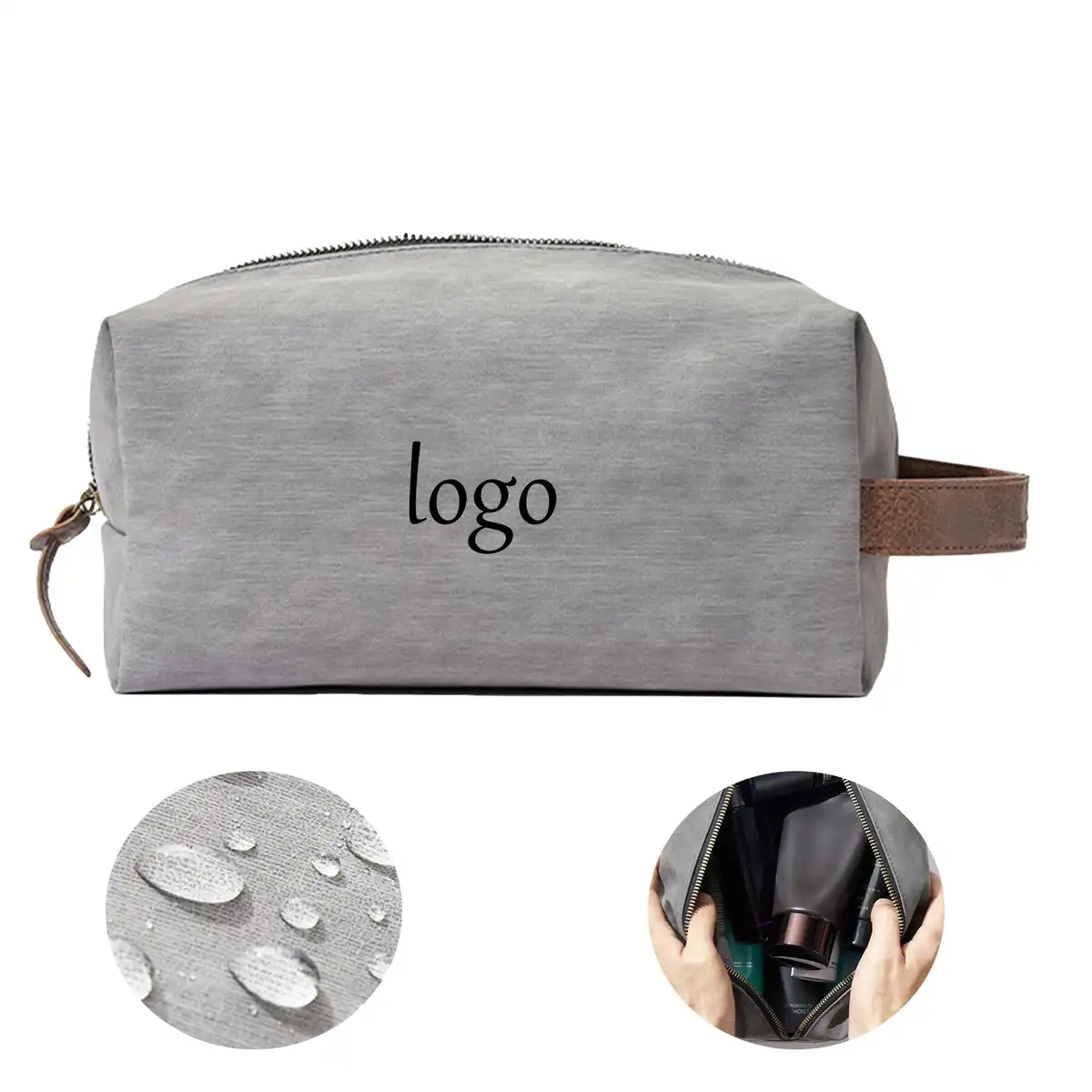 Spacious Hanging Toiletry Organizer for Travel