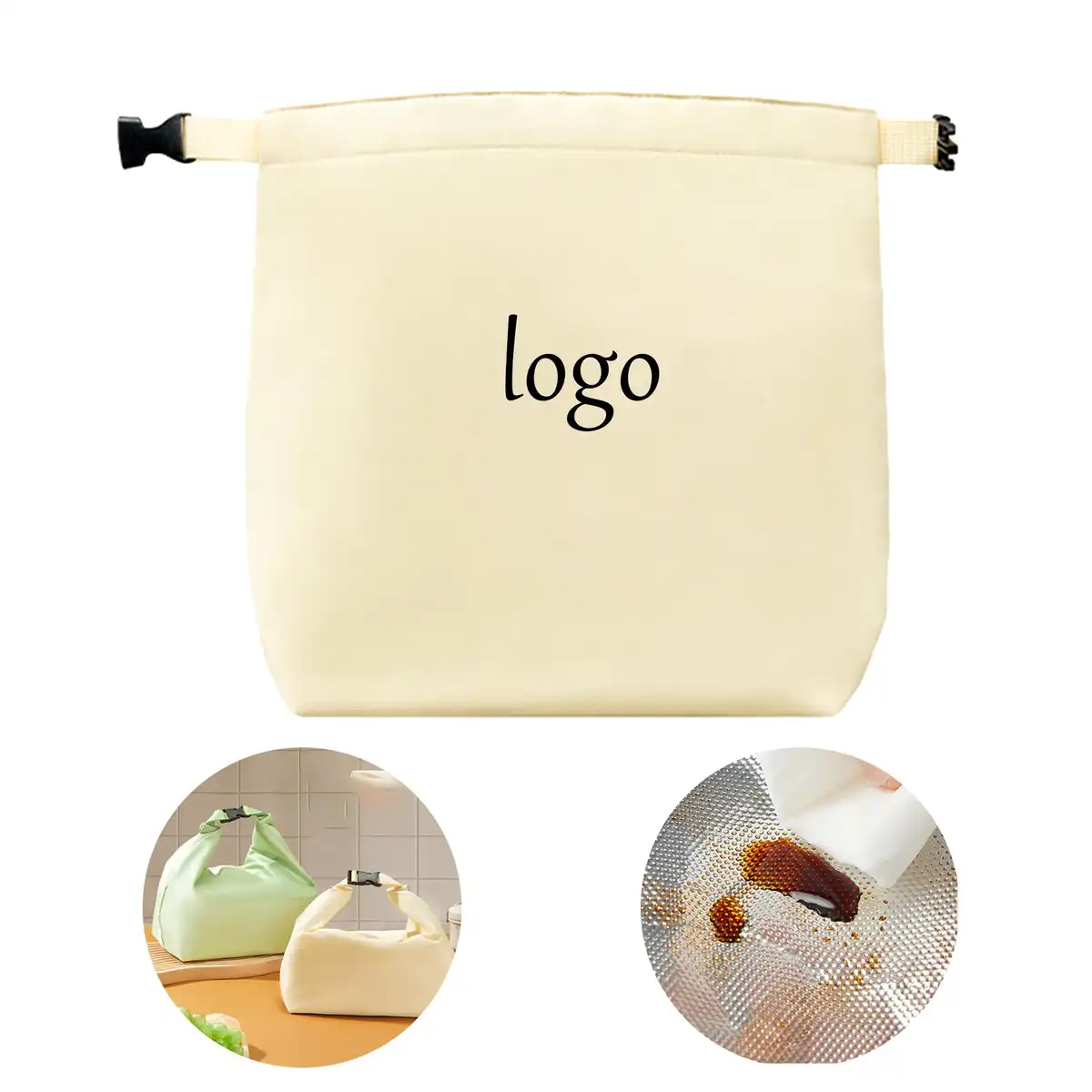Compact Insulated Lunch Tote Bag