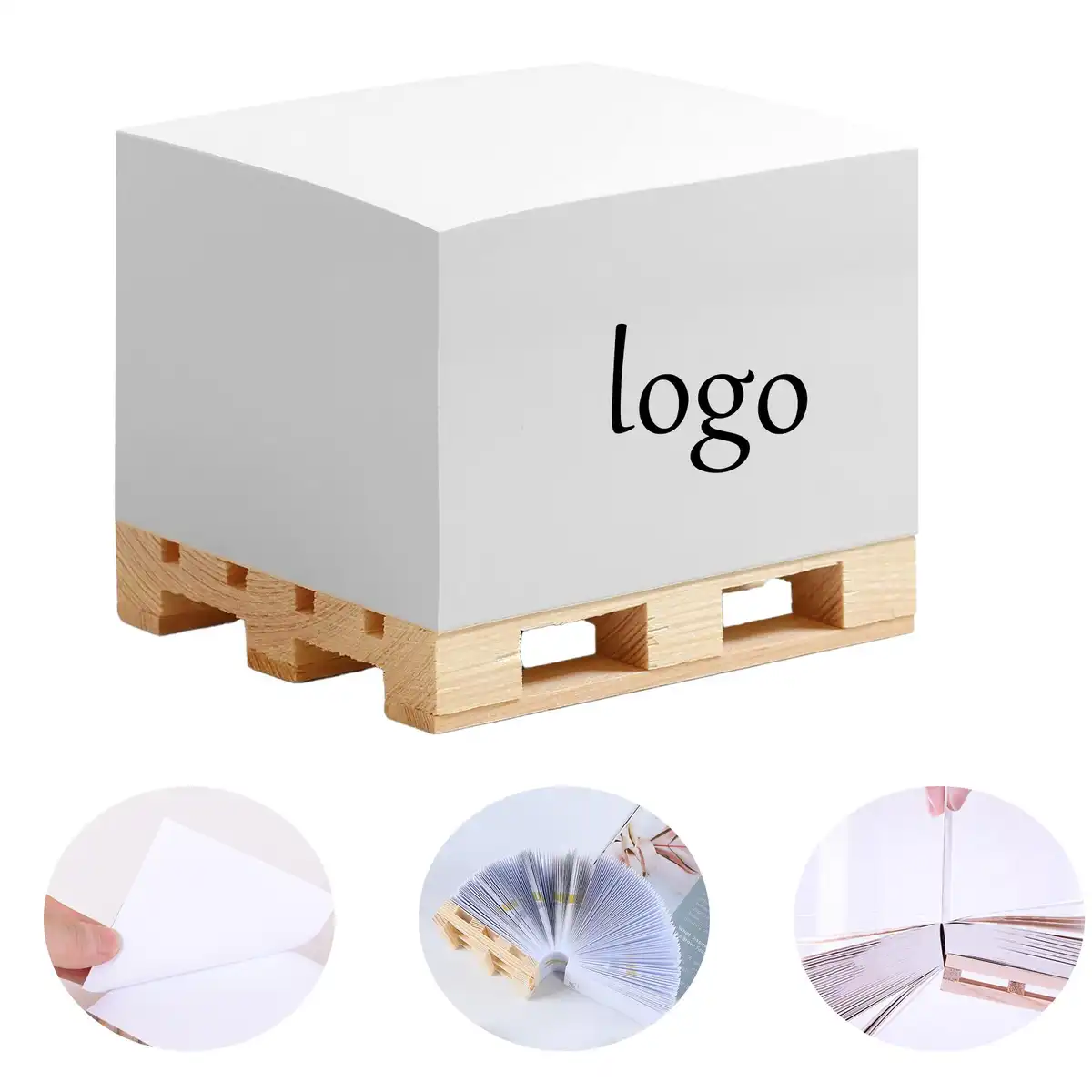 Logo Printed Sticky Note Brick
