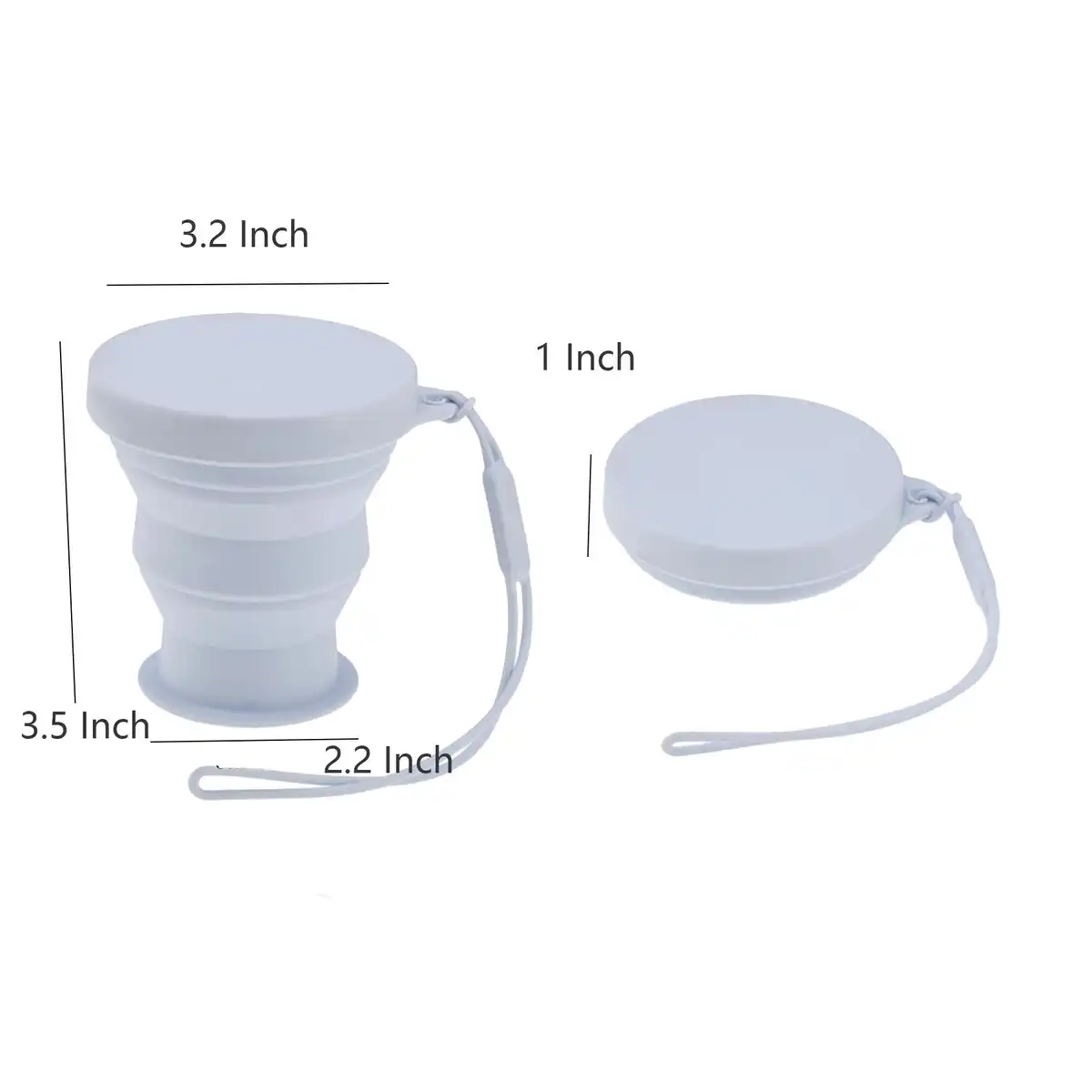 Foldable Silicone Adventure Cup product detail view