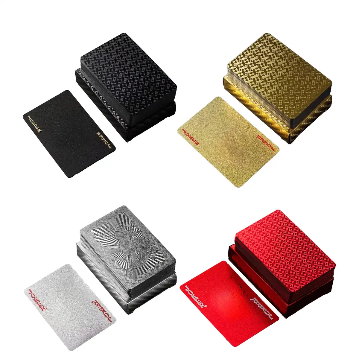 Waterproof PVC Playing Cards alternate product angle