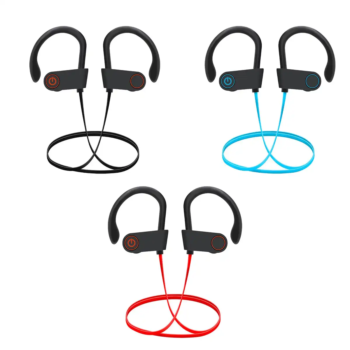 Wireless Earbuds Long Battery Life alternate product angle
