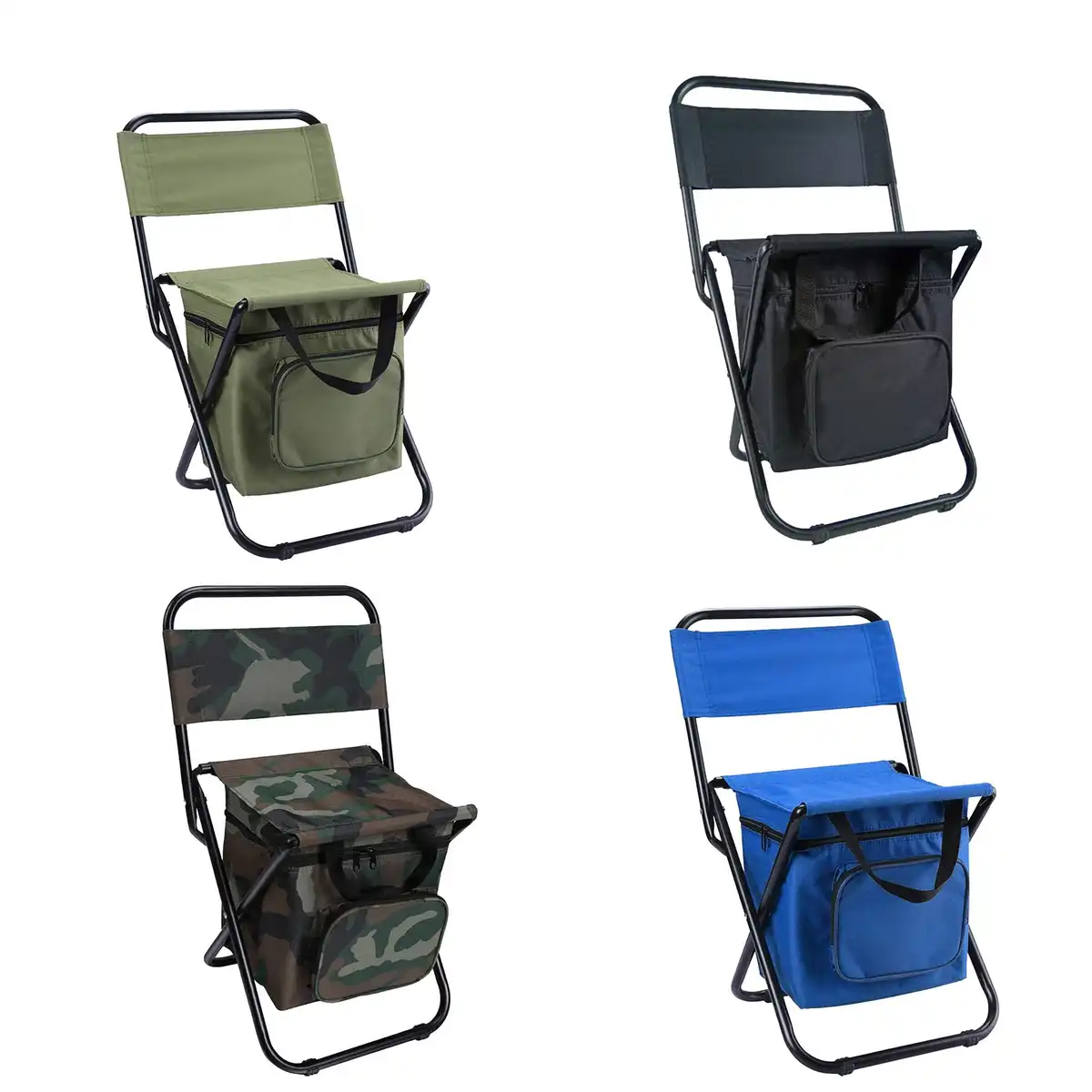 Foldable Camping Chair with Cooler alternate product angle