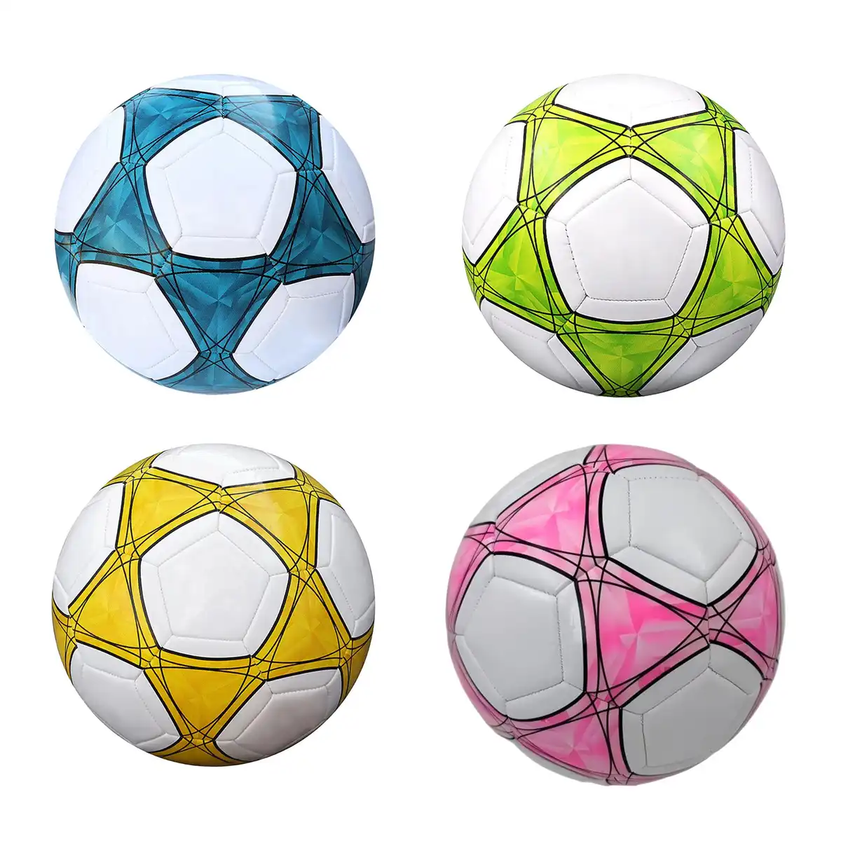 Pro Match Soccer Ball with Pump alternate product angle