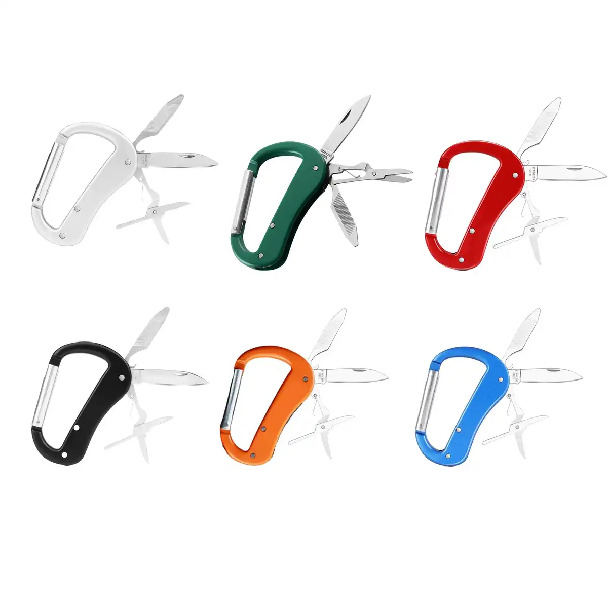 Heavy Duty Aluminum Climbing Carabiner Tool alternate product angle