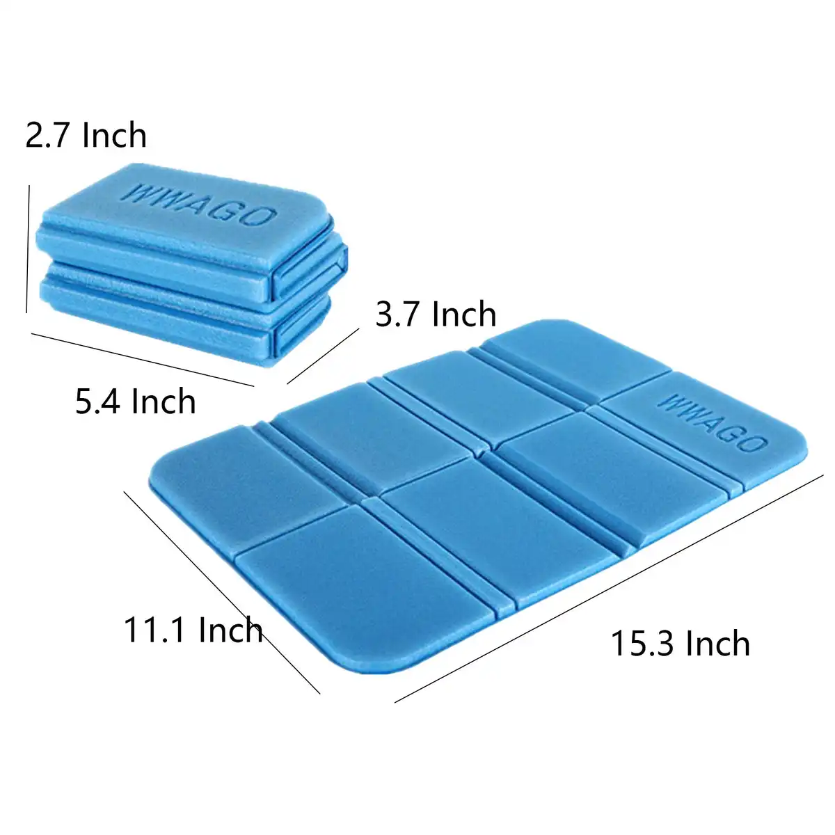 Insulated Foldable Camping Mat product detail view