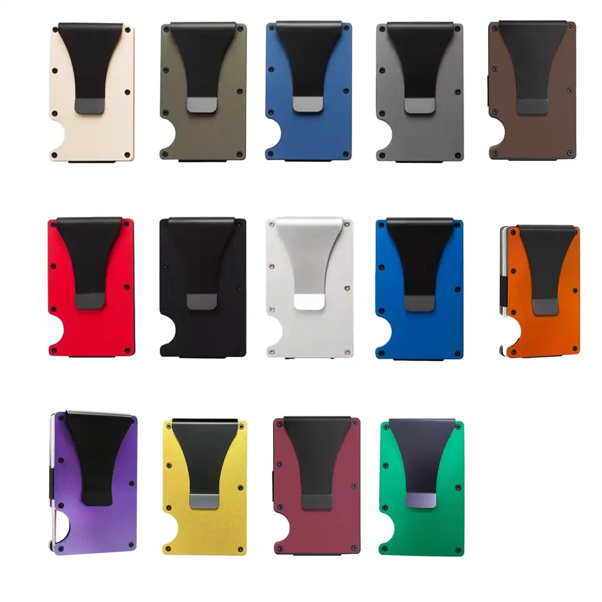 Stainless Steel RFID Blocking Wallet alternate product angle