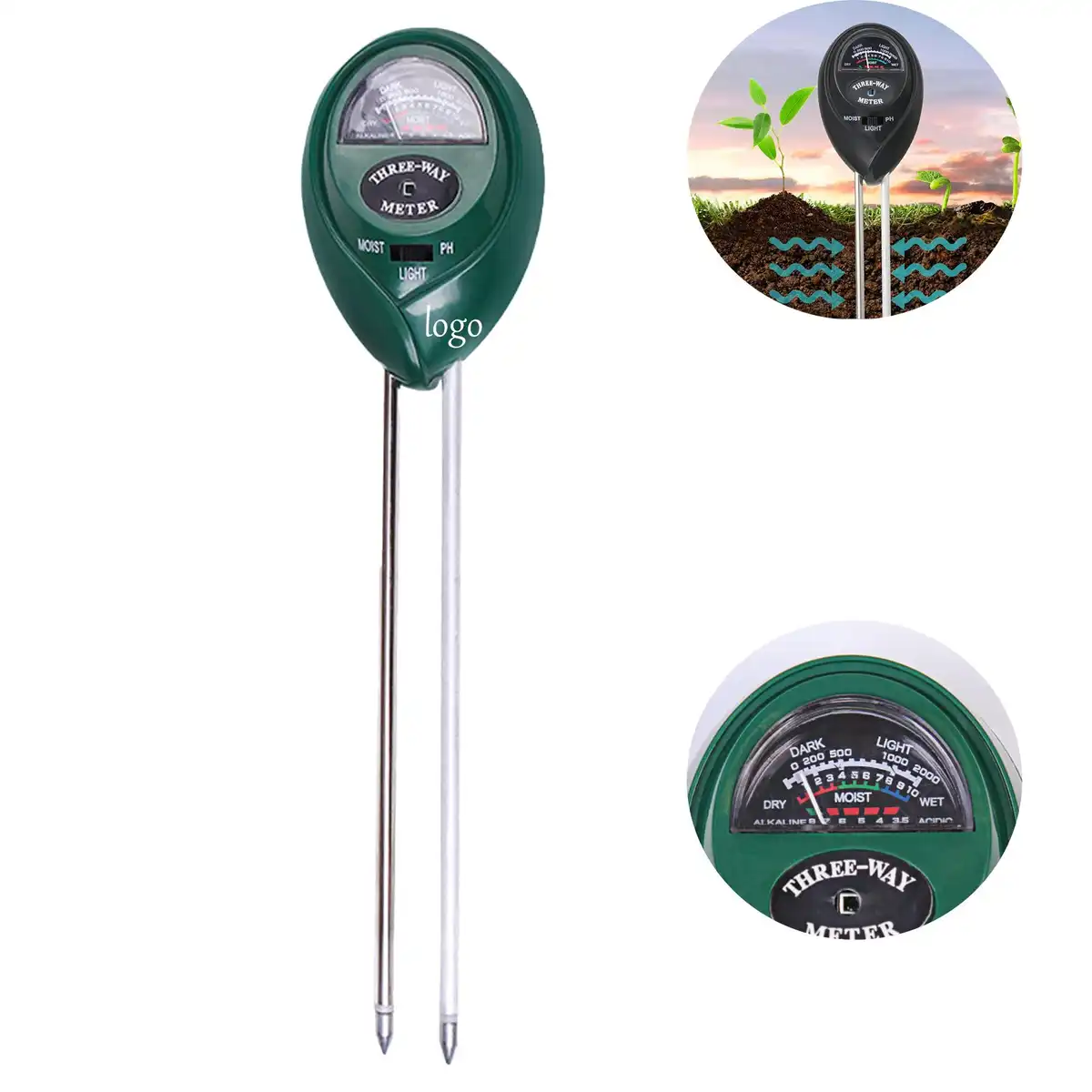 Dual Needle Soil Tester