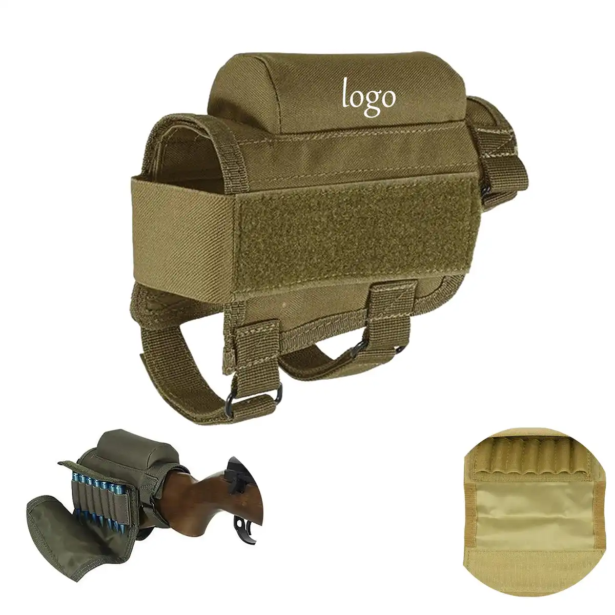 Tactical Nylon Rifle Case with Ammo Pouch