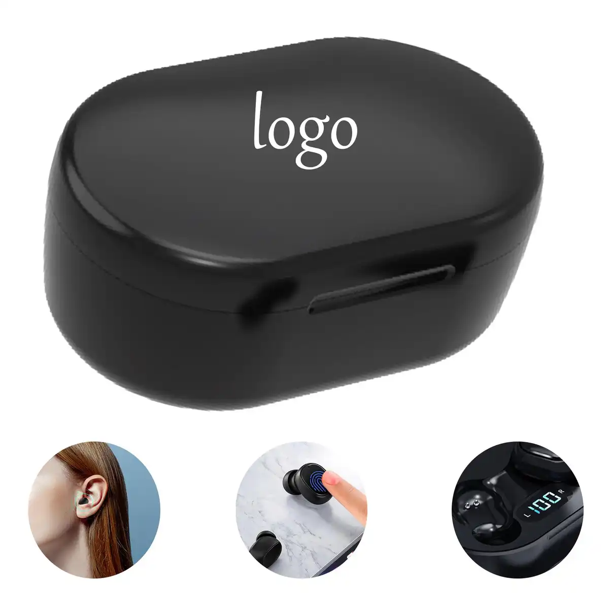 Wireless Earbuds Bluetooth Charging Case