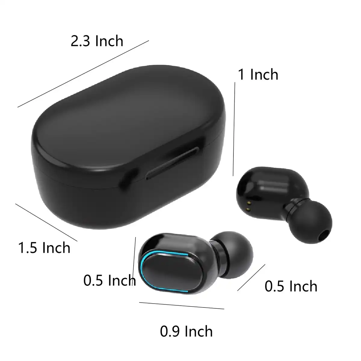 Wireless Earbuds Bluetooth Charging Case product detail view