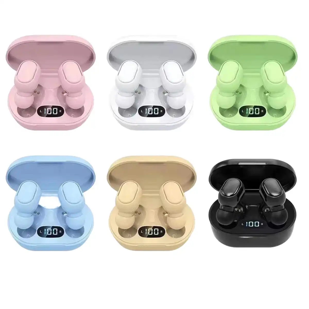 Wireless Earbuds Bluetooth Charging Case alternate product angle