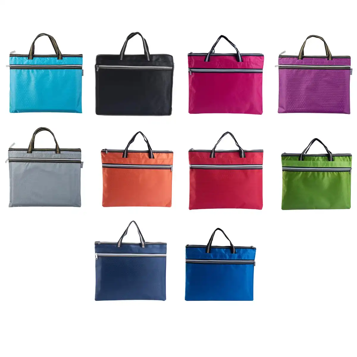 Waterproof Durable Oxford Briefcase Bag alternate product angle