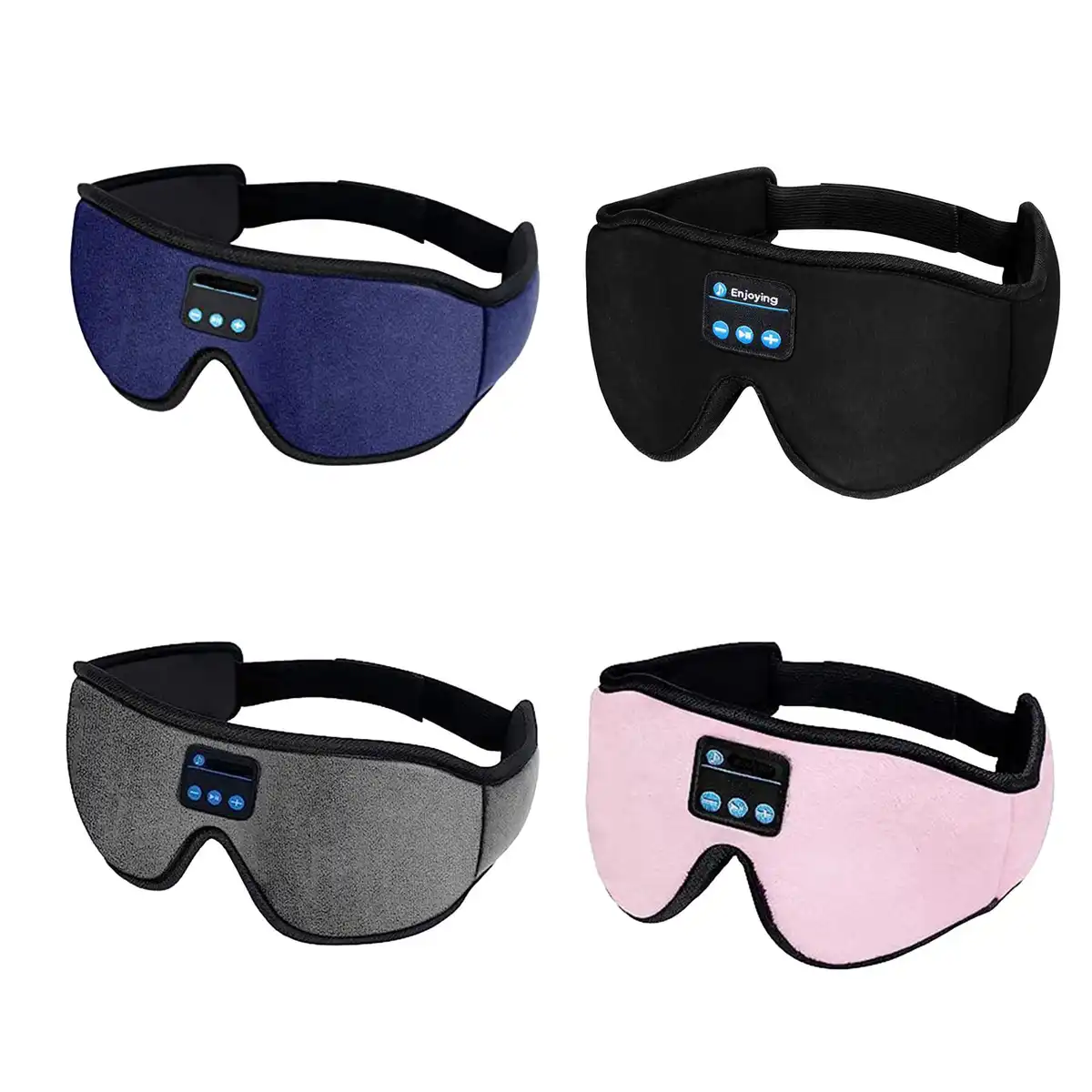 Bluetooth Sleep Mask Headphones alternate product angle