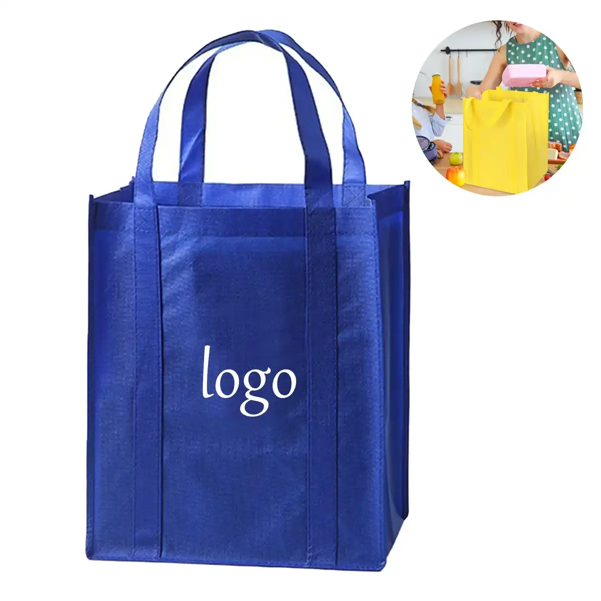 Heavy Duty Reusable Grocery Tote