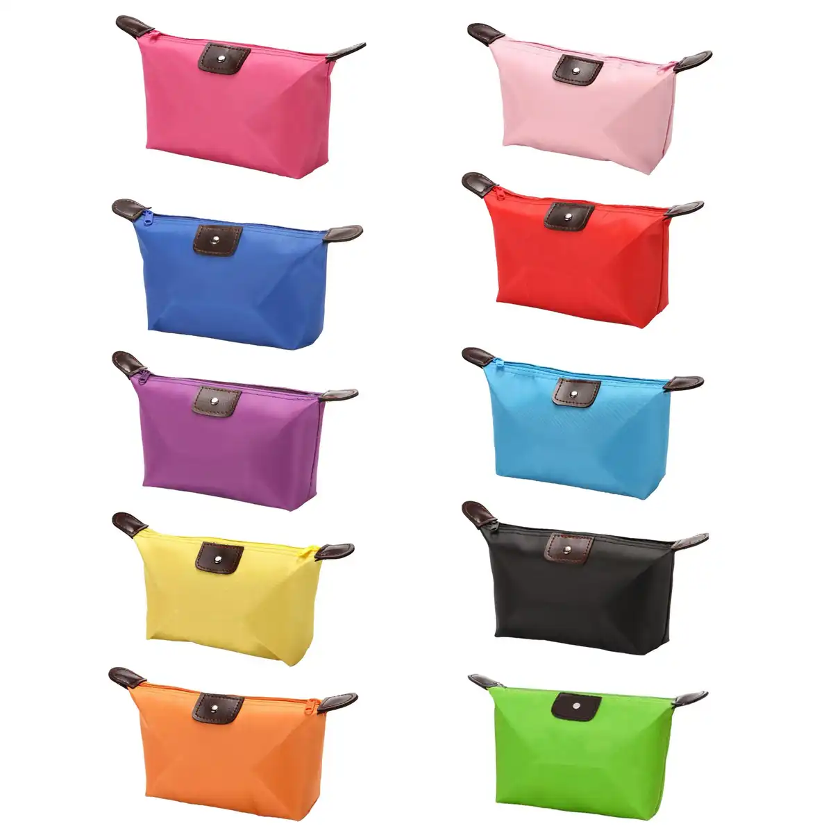 Waterproof Travel Makeup Organizer Pouch alternate product angle