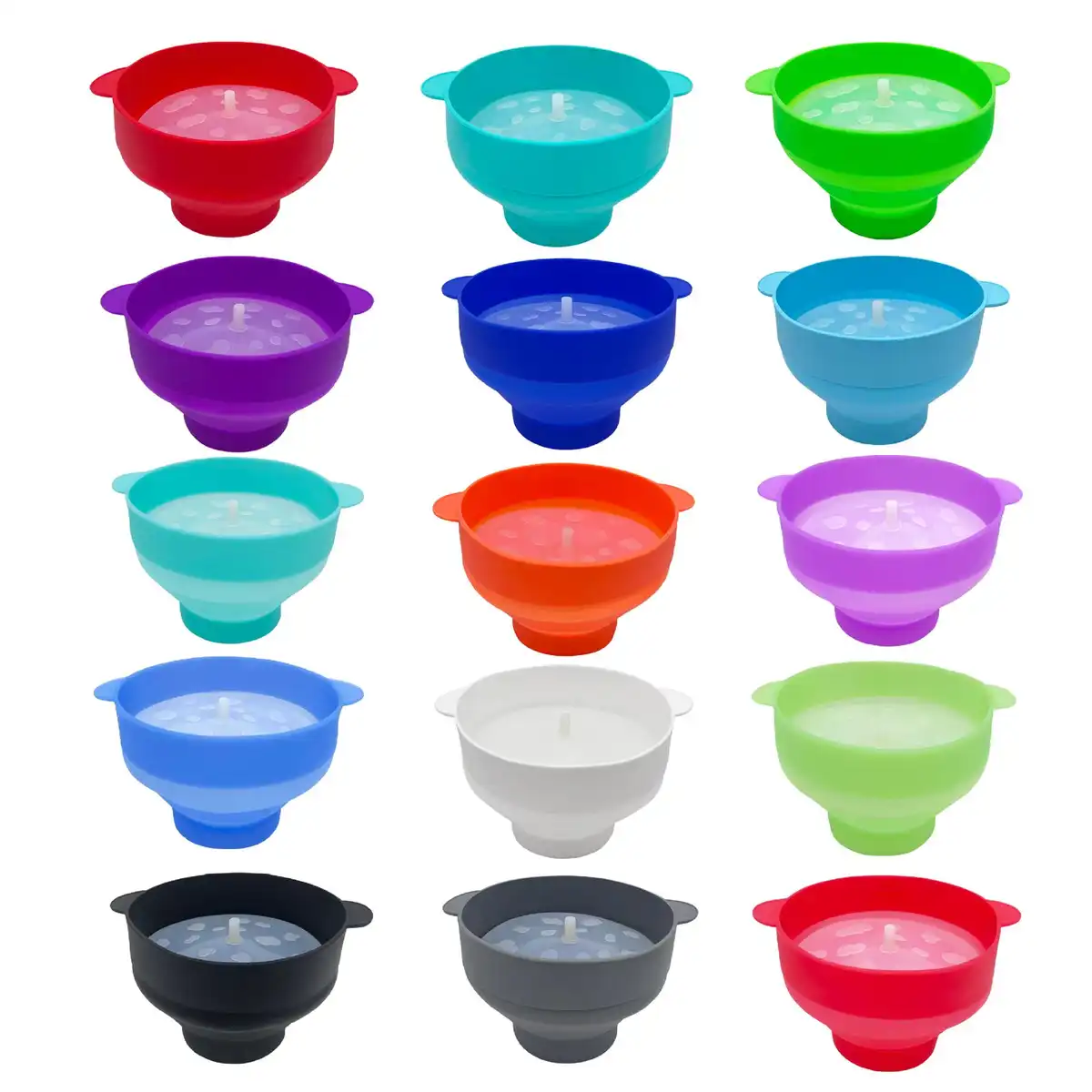 Microwave Popcorn Popper Silicone Bowl alternate product angle