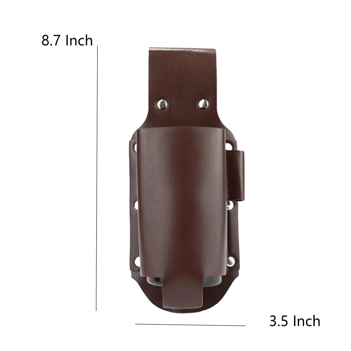 Leather Beer Bottle Waist Holster product detail view