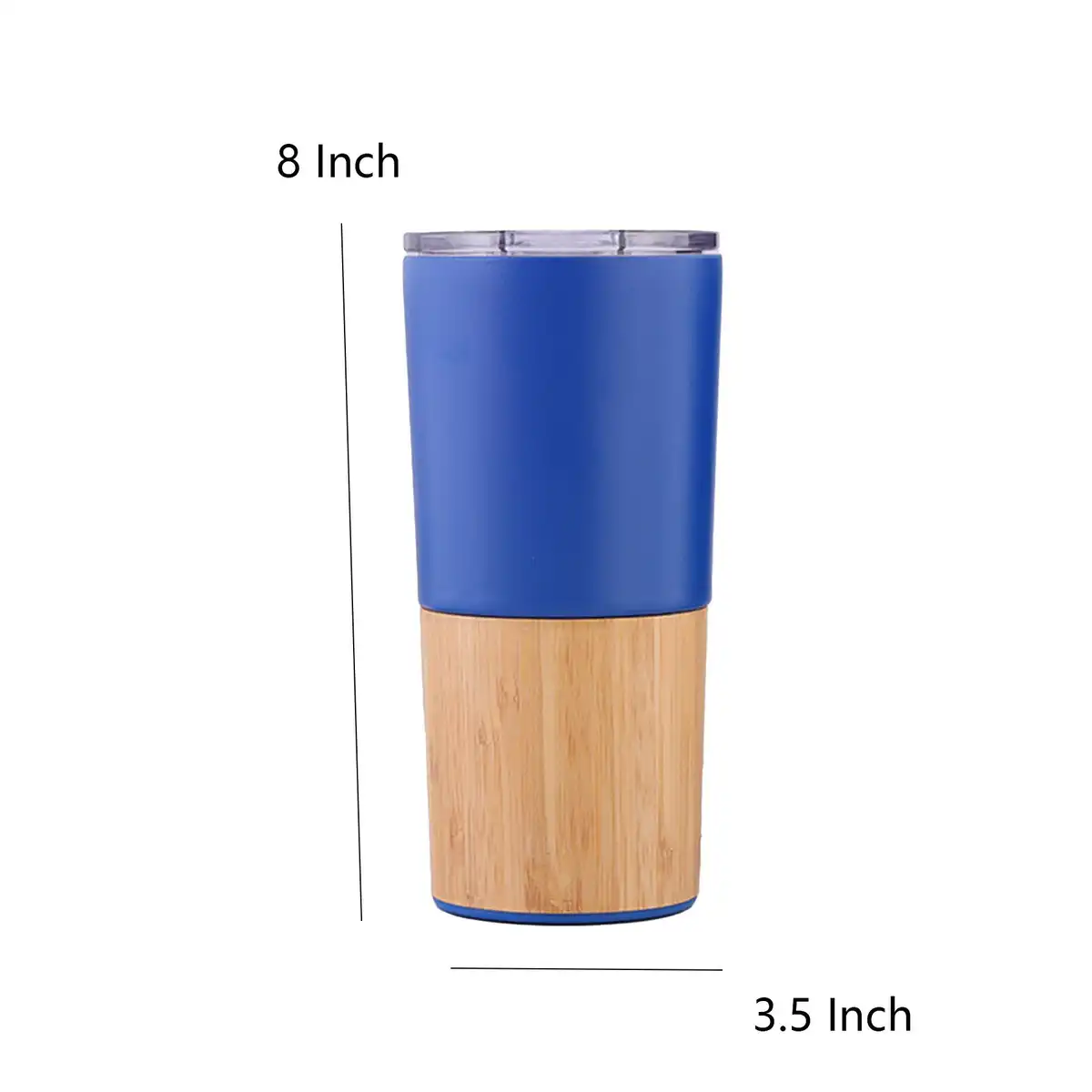 Bamboo Steel Insulated Travel Mug product detail view