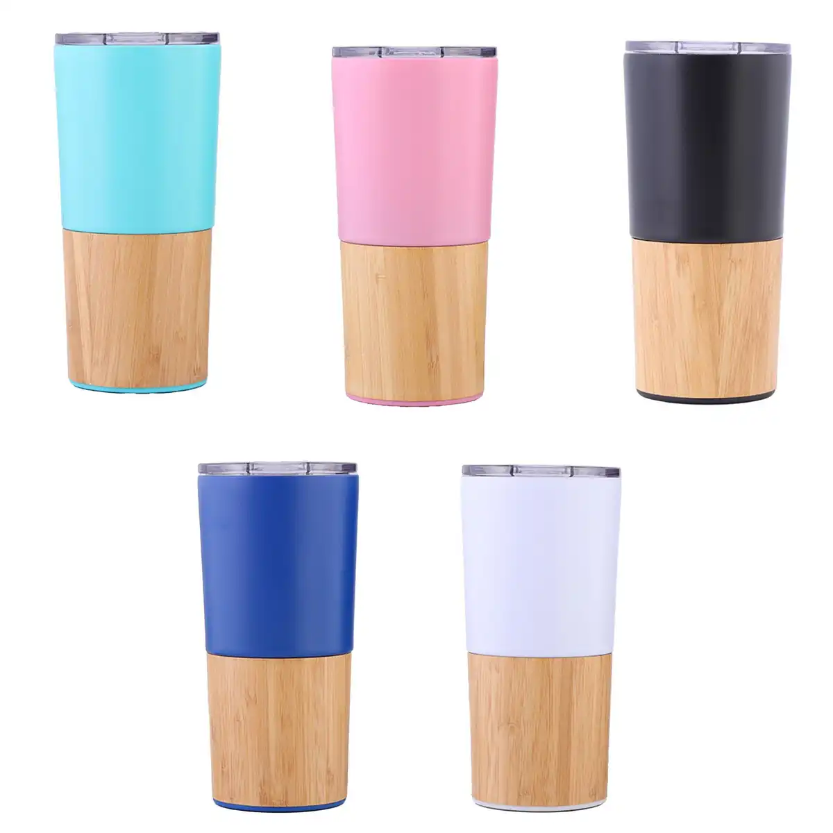 Bamboo Steel Insulated Travel Mug alternate product angle