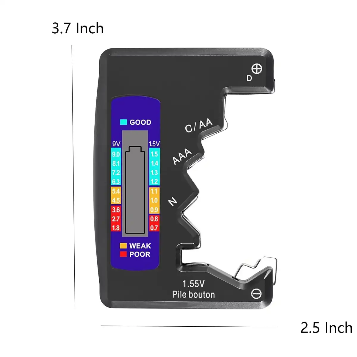 Battery Checker LCD Display Tester product detail view