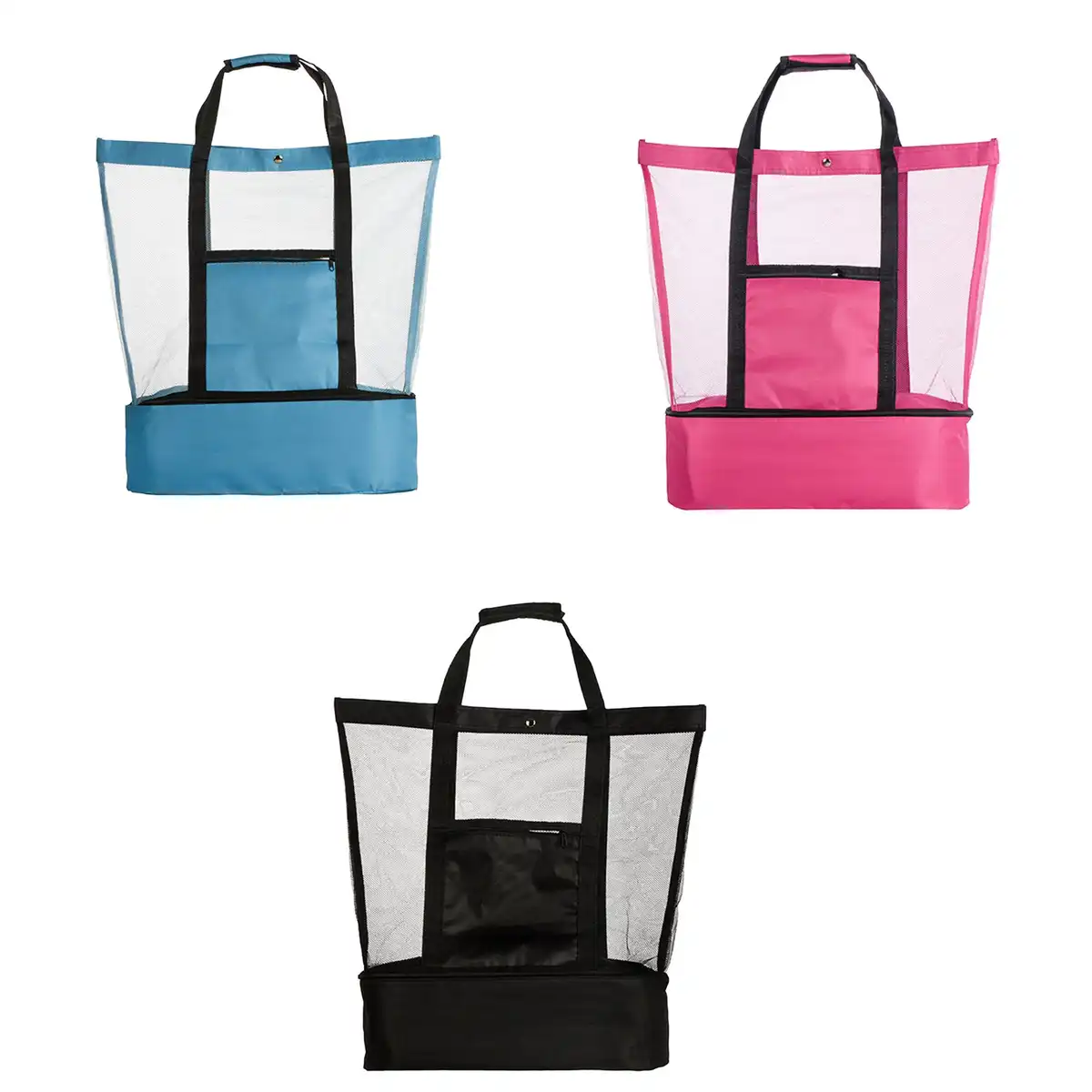 Quick Dry Mesh Beach Cooler Tote alternate product angle