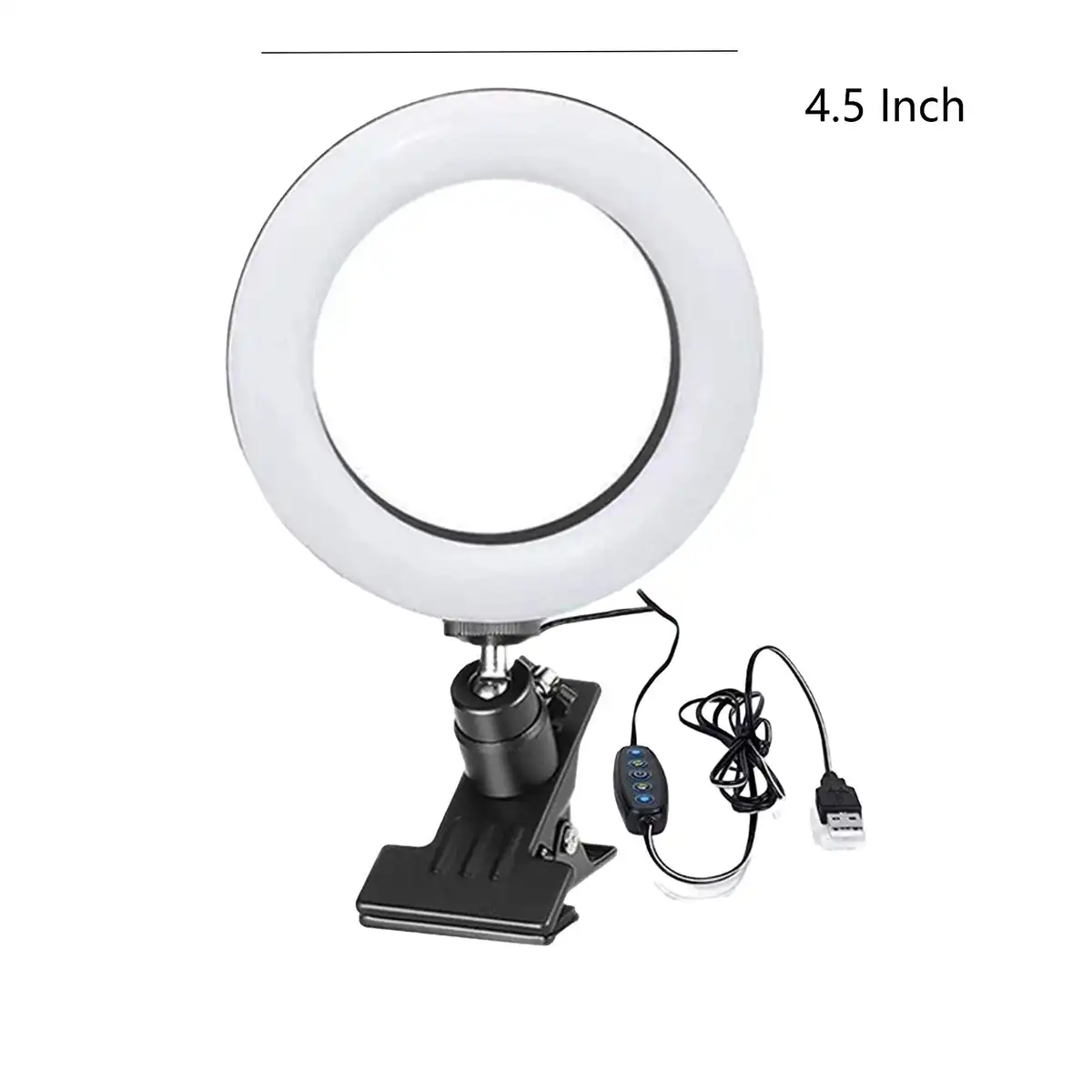 48 LED Ring Light Clip product detail view
