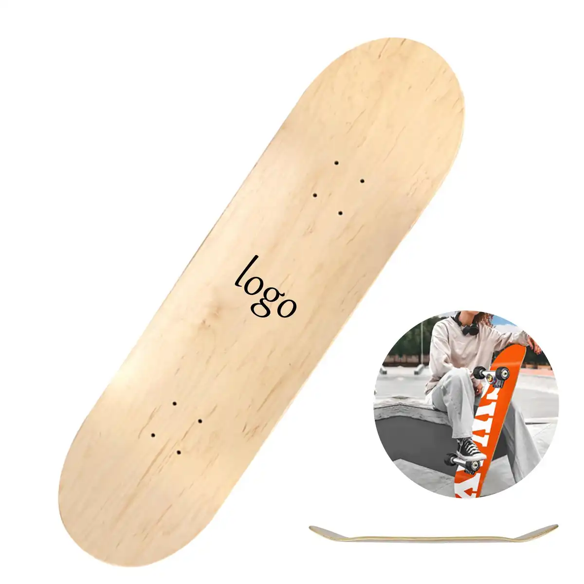 Premium Maple Skateboard Deck Blank