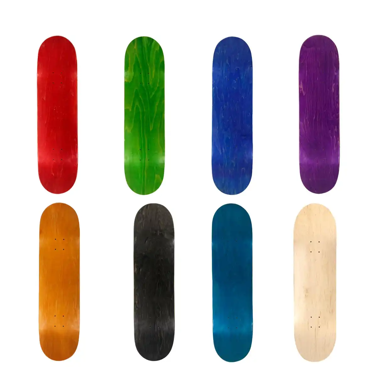 Premium Maple Skateboard Deck Blank alternate product angle