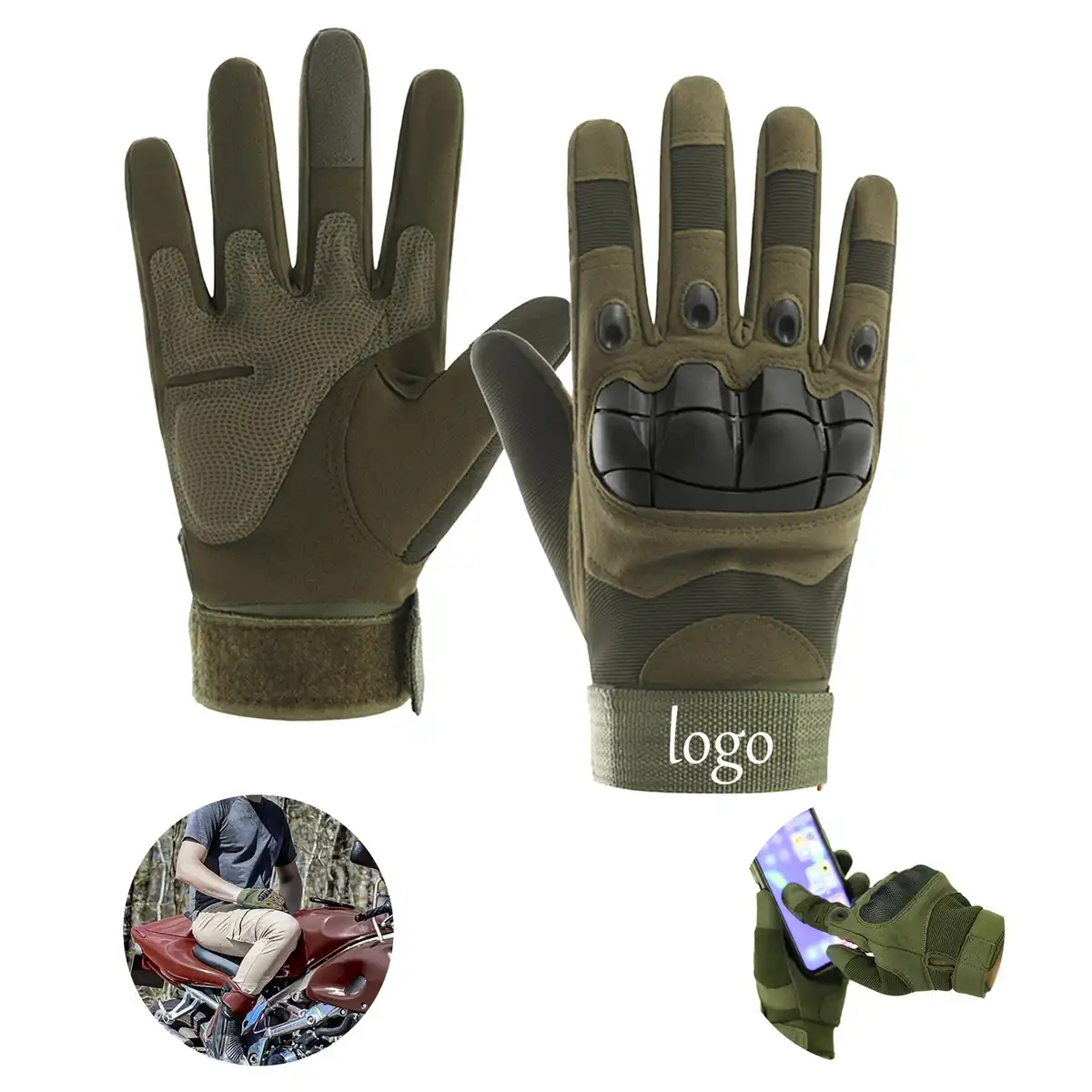 Kevlar Reinforced Tactical Shooting Gloves