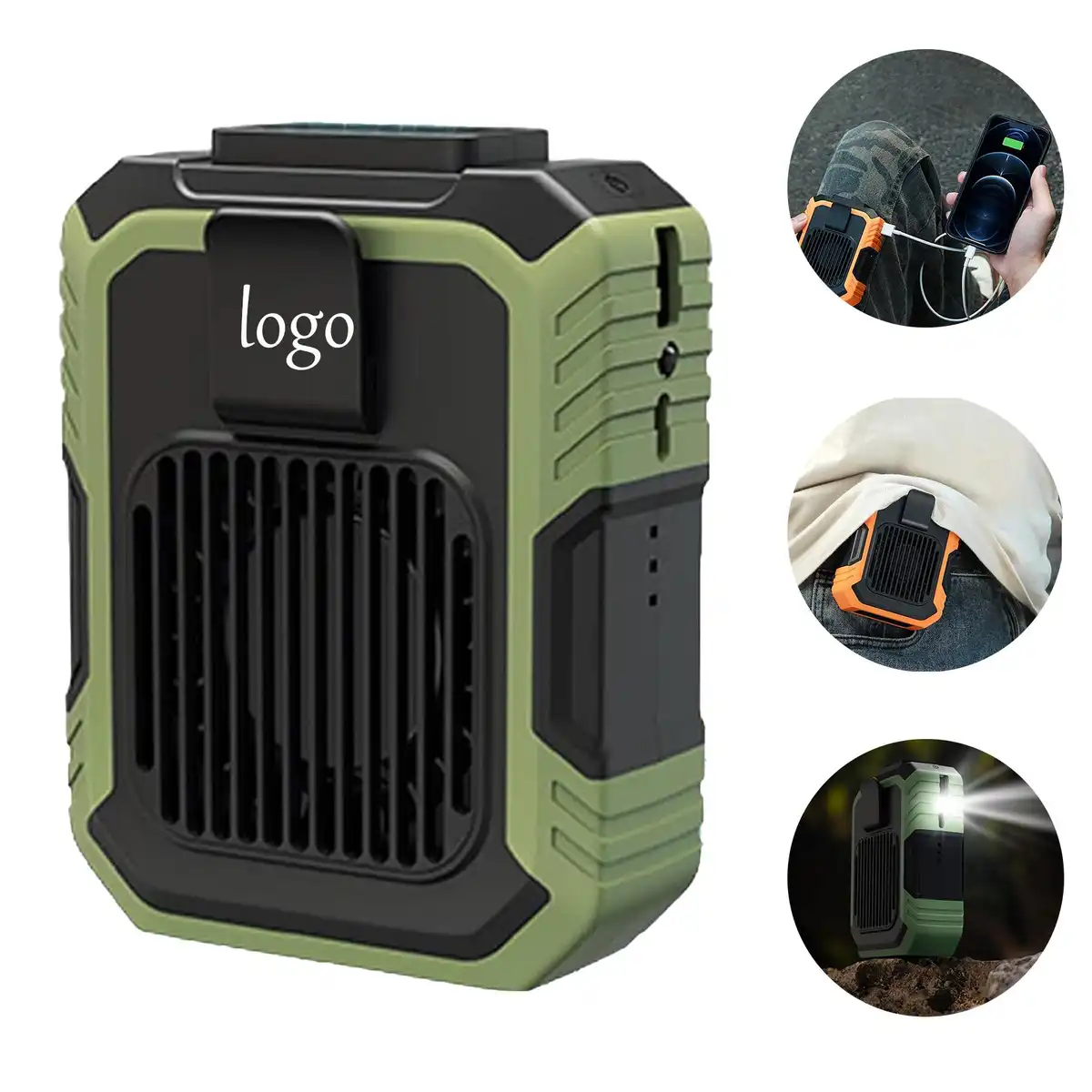 Rechargeable Clip Fan 4000mAh
